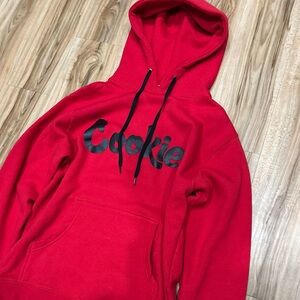 Cookies Red Hoodie Sz S Like New Fast Ship